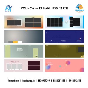VOL - 014  --- FX MANI   PSD  12 x 36