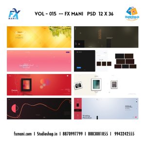 VOL - 015  --- FX MANI   PSD  12 x 36