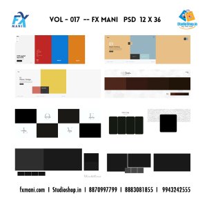 VOL - 017  --- FX MANI   PSD  12 x 36