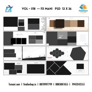 VOL - 018  --- FX MANI   PSD  12 x 36