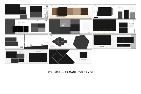 VOL - 018  --- FX MANI   PSD  12 x 36