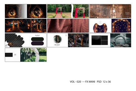 VOL - 020  --- FX MANI   PSD  12 x 36