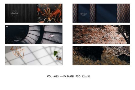 VOL - 023  --- FX MANI   PSD  12 x 36