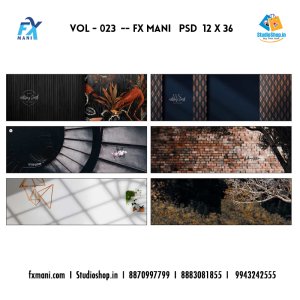 VOL - 023  --- FX MANI   PSD  12 x 36