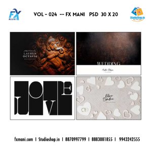 VOL - 024  --- FX MANI   PSD  30 x 20