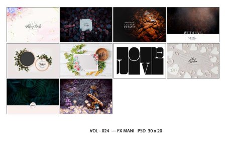 VOL - 024  --- FX MANI   PSD  30 x 20