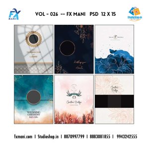 VOL - 026  --- FX MANI   PSD 12 x 15