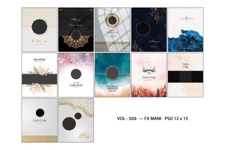 VOL - 026  --- FX MANI   PSD 12 x 15