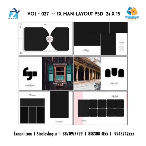 VOL - 027  --- FX MANI  Layout  PSD 24 x 15
