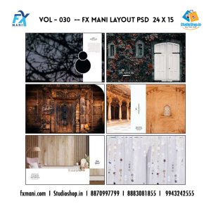 VOL - 030  --- FX MANI  CREATIVE  PSD 24 x 15