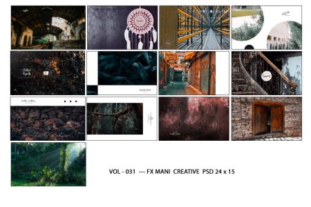 VOL - 031  --- FX MANI  CREATIVE  PSD 24 x 15