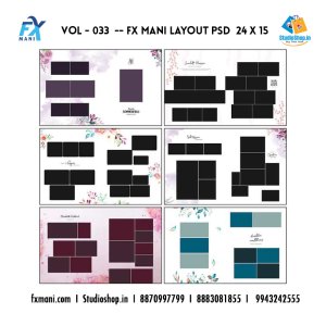 VOL - 033  --- FX MANI  LAYOUT  24 x 15