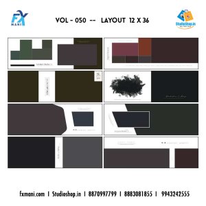 VOL - 050  ---  LAYOUT  12 x 36