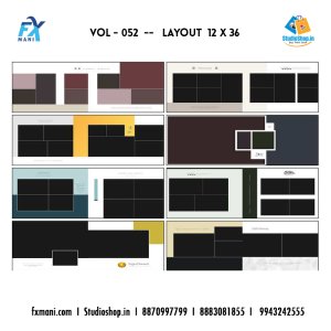 VOL - 052  ---  LAYOUT  12 x 36