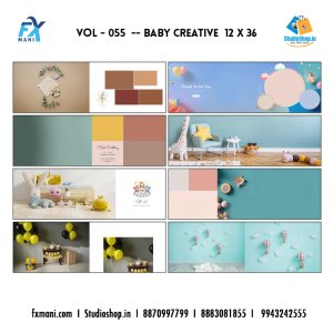 VOL - 055 --- BABY CREATIVE  12 x 36