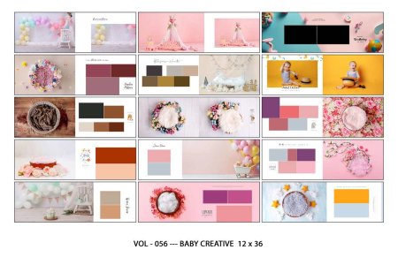 VOL - 056 --- BABY CREATIVE  12 x 36