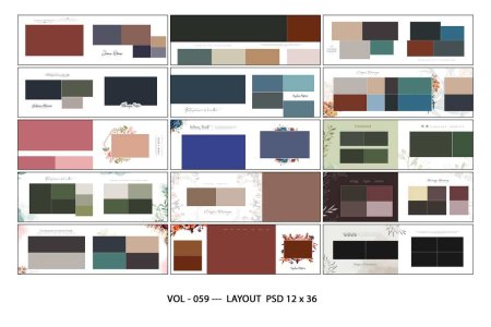 VOL - 059 ---  LAYOUT  PSD 12 x 36