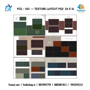 VOL - 061  ---TEXTURE LAYOUT  24 x 16
