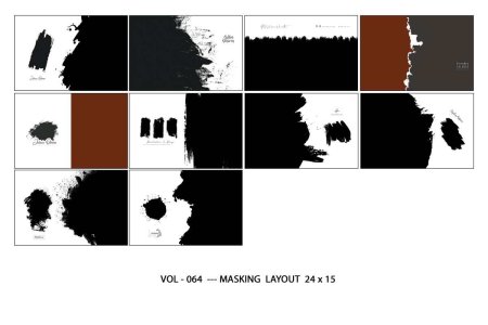 VOL - 064  --- MASKING  LAYOUT  24 x 15