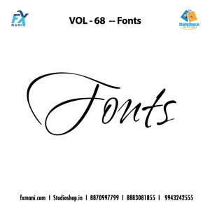 VOL - 068  --- F O N T S