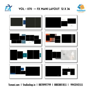 VOL - 070  --- FX MANI LAY OUT  12 X 36