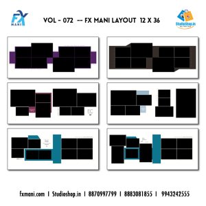 VOL - 072 --- FX MANI LAY OUT  12 X 36