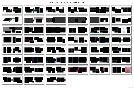 VOL - 073 --- FX MANI LAY OUT  12 X 36