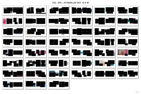 VOL - 074 --- FX MANI LAY OUT  12 X 36
