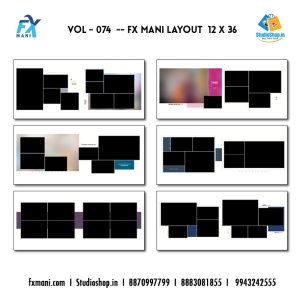 VOL - 074 --- FX MANI LAY OUT  12 X 36