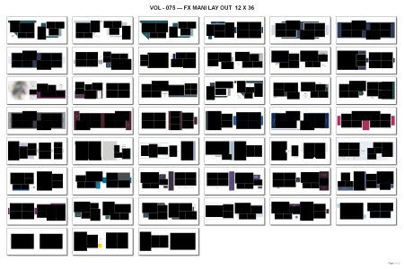 VOL - 075 --- FX MANI LAY OUT  12 X 36