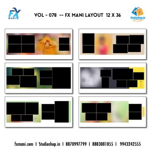 VOL - 078 --- FX MANI LAY OUT  12 X 36