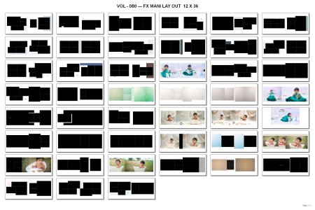VOL - 080 --- FX MANI LAY OUT  12 X 36