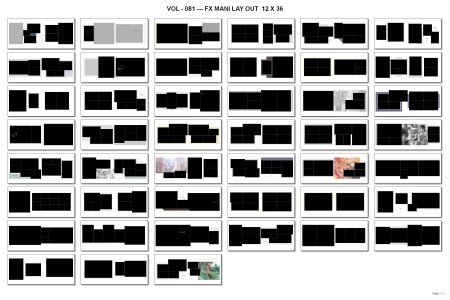 VOL - 081 --- FX MANI LAY OUT  12 X 36