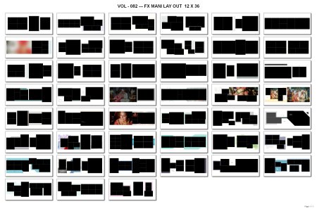 VOL - 082 --- FX MANI LAY OUT  12 X 36