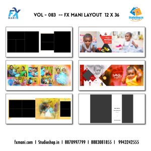 VOL - 083 --- FX MANI LAY OUT  12 X 36