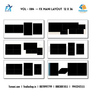 VOL - 084 --- FX MANI LAY OUT  12 X 36