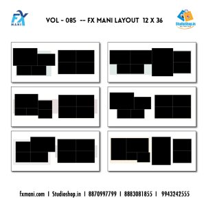 VOL - 085 --- FX MANI LAY OUT  12 X 36