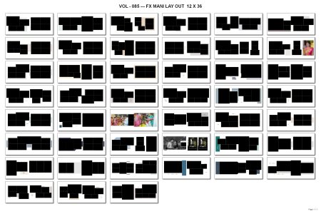 VOL - 085 --- FX MANI LAY OUT  12 X 36