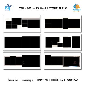 VOL - 087 --- FX MANI LAY OUT  12 X 36