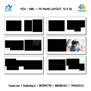 VOL - 088 --- FX MANI LAY OUT  12 X 36