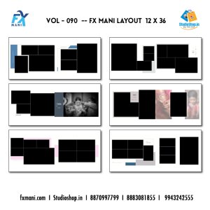 VOL - 090 --- FX MANI LAY OUT  12 X 36