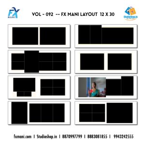 VOL - 092 --- FX MANI LAY OUT  12 X 30