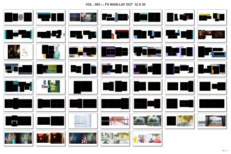 VOL - 093 --- FX MANI LAY OUT  12 X 30