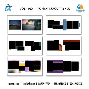 VOL - 093 --- FX MANI LAY OUT  12 X 30