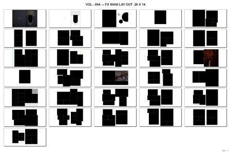 VOL - 094 --- FX MANI LAY OUT  26 X 14