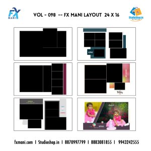 VOL - 098 --- FX MANI LAY OUT  24 X 16