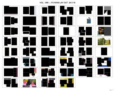 VOL - 098 --- FX MANI LAY OUT  24 X 16
