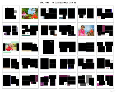 VOL - 099 --- FX MANI LAY OUT  24 X 16