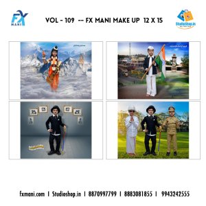 VOL - 109 --- FX MANI MAKE UP  12 X 15