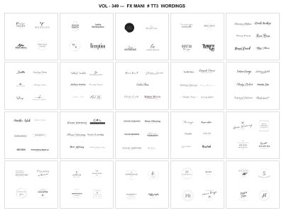 VOL - 349 ---  FX MANI  # TT3  WORDINGS